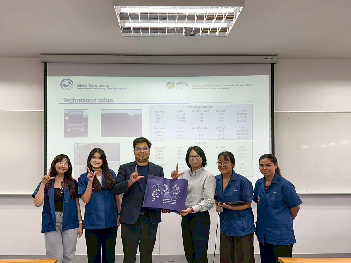 A lecture at the thai japan Institute of technology