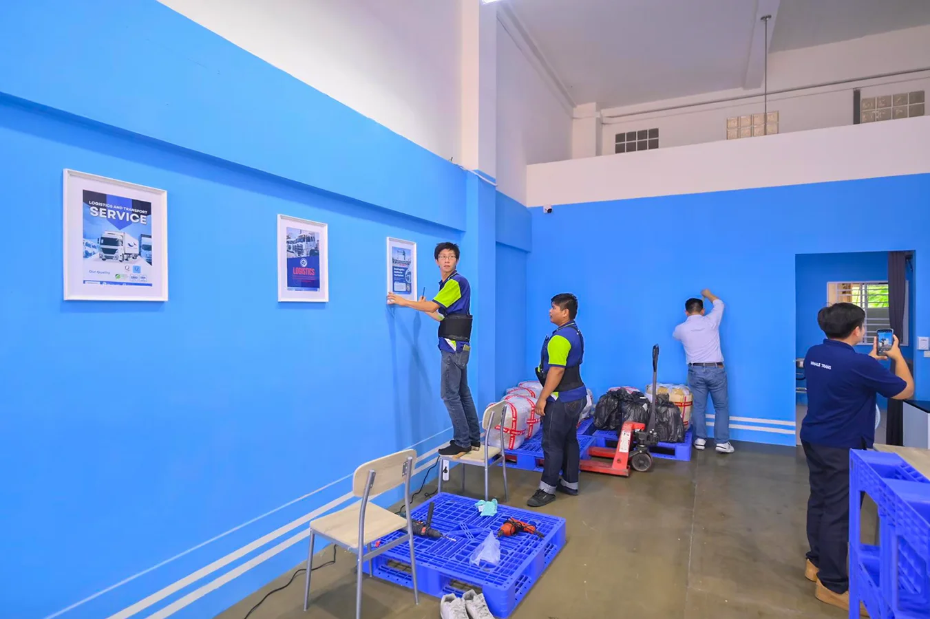 Grand opening of whale express ratchaburi branch