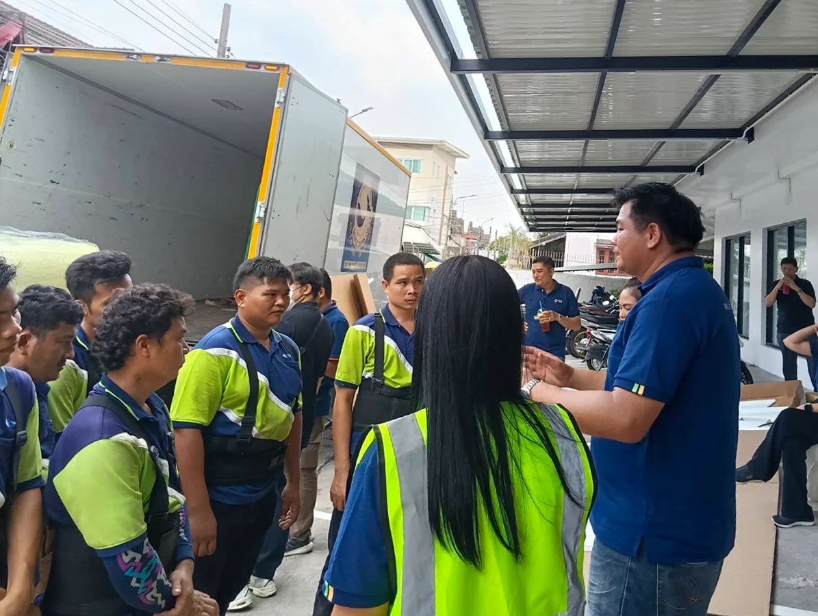 Relocation of kiestra inoqula machine for bangkok ria lap