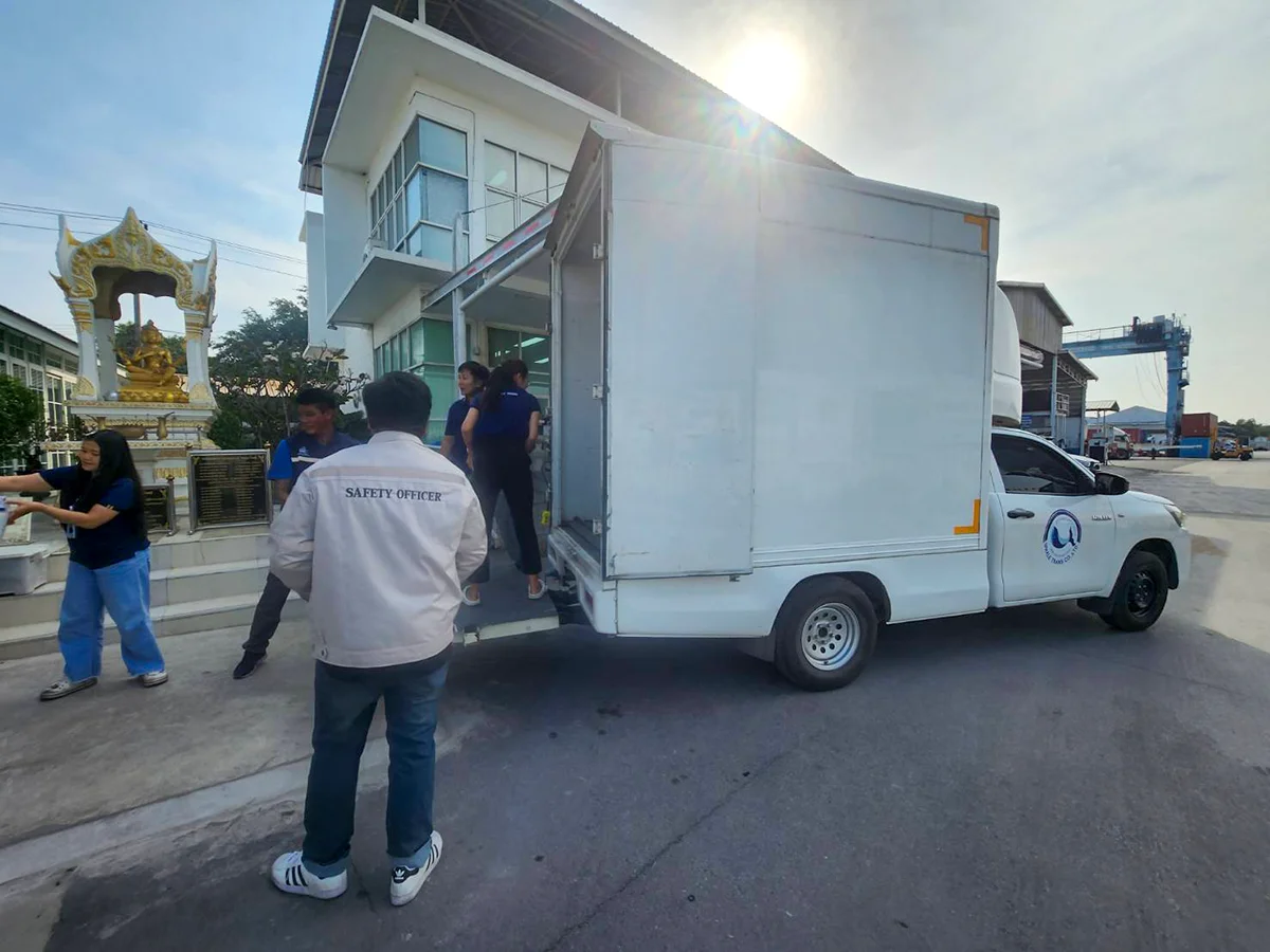 The mission to deliver clean drinking water to flood victims in hat yai in 2025