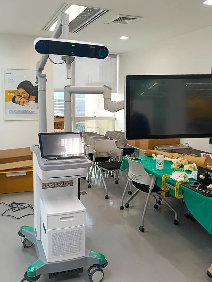 Transportation and installation of the stryker mako surgical robot at siriraj hospital